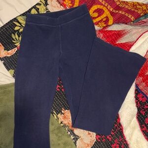 Aerie Navy Boot Cut Pants